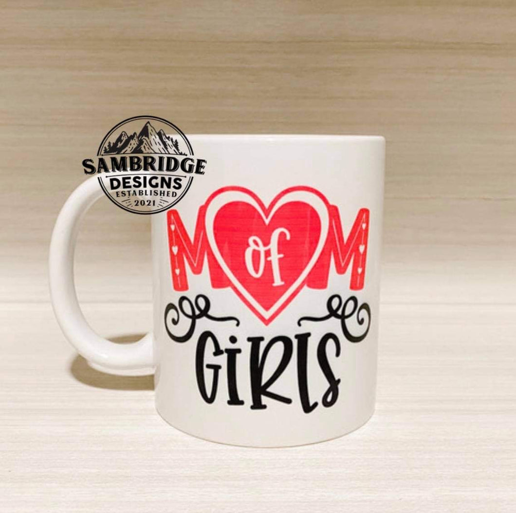 Mom of Girls Mug