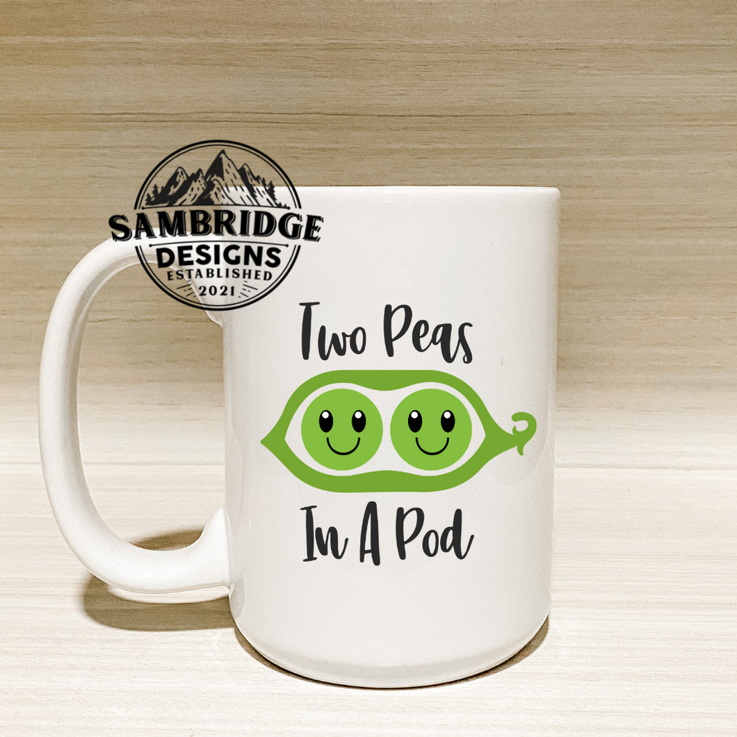 Two Peas in a Pod Mug